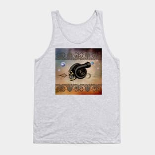 Awesome funny skull Tank Top